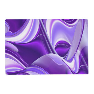 Purple Flower Rainbow Dreams Pet Mat