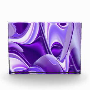 Purple Flower Rainbow Dreams Photo Block