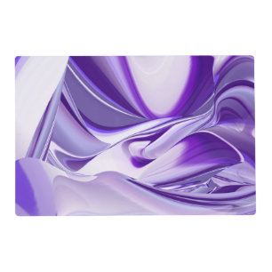 Purple Flower Rainbow Dreams Placemat