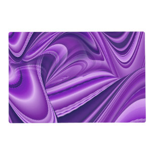 Purple Flower Rainbow Dreams Placemat