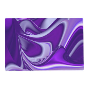 Purple Flower Rainbow Dreams Placemat