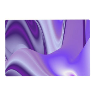 Purple Flower Rainbow Dreams Placemat