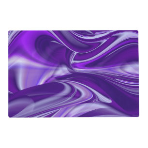 Purple Flower Rainbow Dreams Placemat