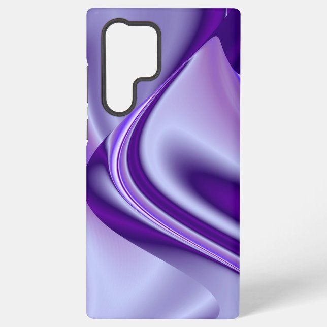 Purple Flower Rainbow Dreams Samsung Galaxy Case (Back)