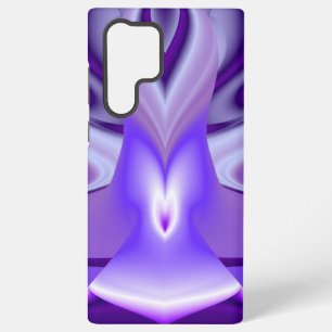 Purple Flower Rainbow Dreams Samsung Galaxy S22 Ultra Case