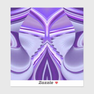 Purple Flower Rainbow Dreams Sticker