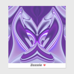 Purple Flower Rainbow Dreams Sticker
