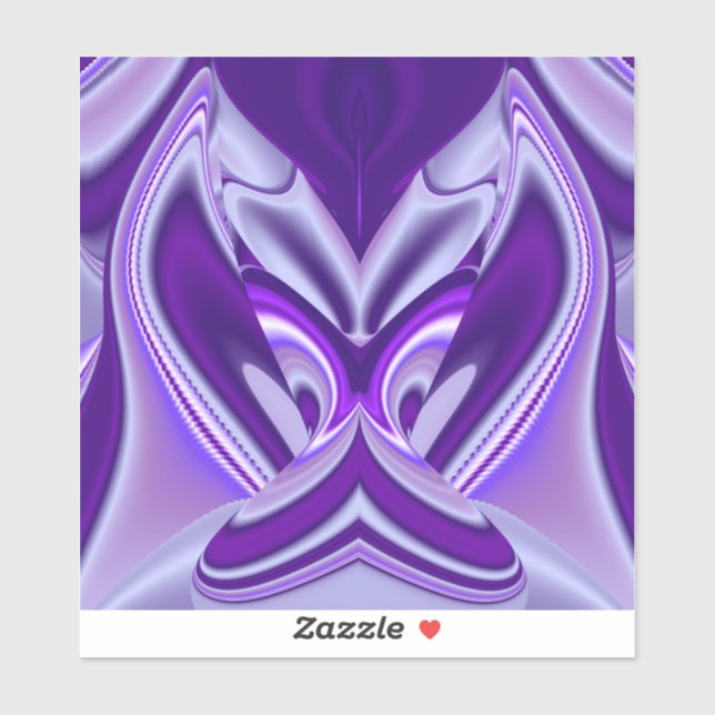 Purple Flower Rainbow Dreams Sticker (Sheet)