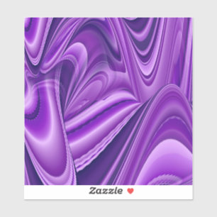 Purple Flower Rainbow Dreams Sticker