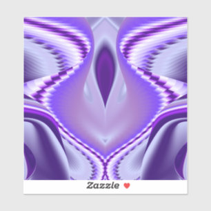 Purple Flower Rainbow Dreams Sticker