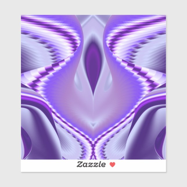Purple Flower Rainbow Dreams Sticker (Sheet)
