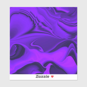 Purple Flower Rainbow Dreams Sticker