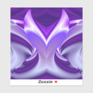 Purple Flower Rainbow Dreams Sticker