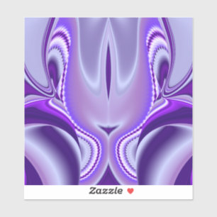 Purple Flower Rainbow Dreams Sticker