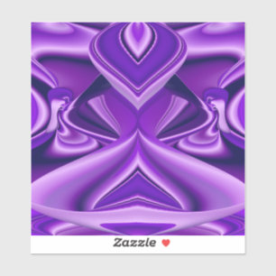Purple Flower Rainbow Dreams Sticker