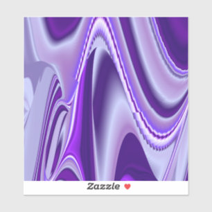 Purple Flower Rainbow Dreams Sticker