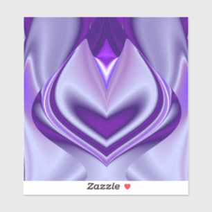 Purple Flower Rainbow Dreams Sticker