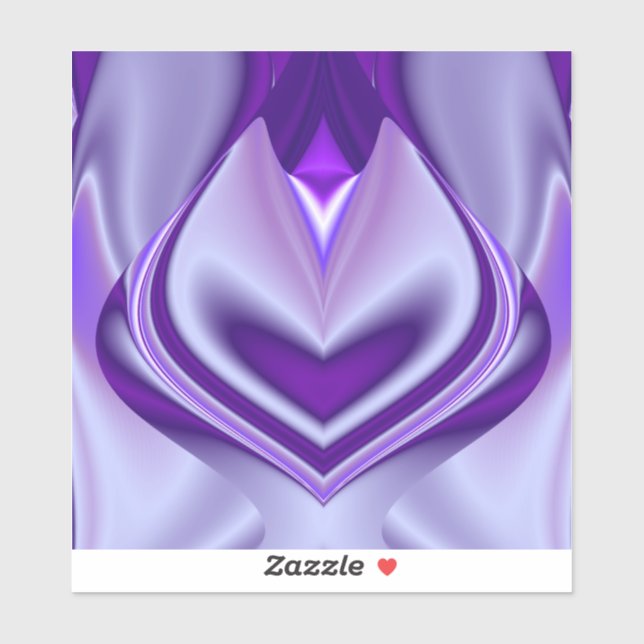 Purple Flower Rainbow Dreams Sticker (Sheet)
