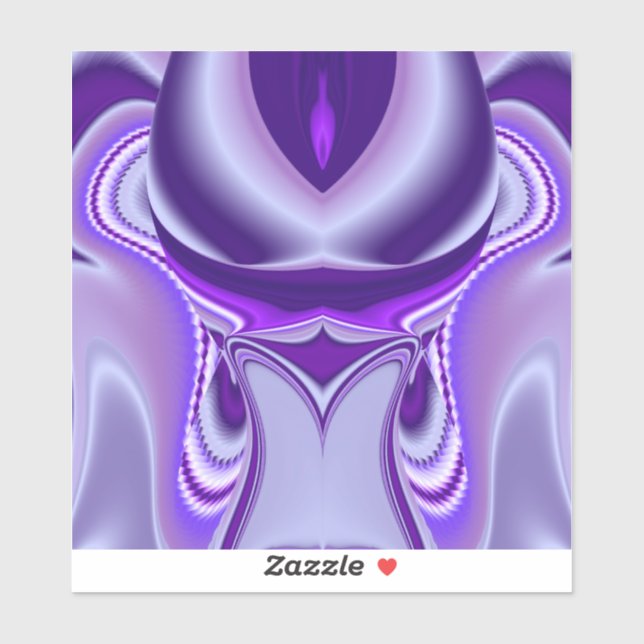 Purple Flower Rainbow Dreams Sticker (Sheet)