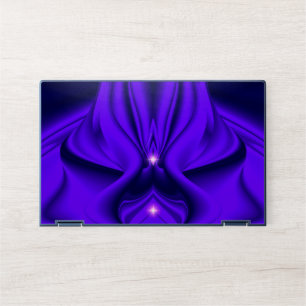 Purple Flower Rainbow Dreams Two Stars HP Laptop Skin