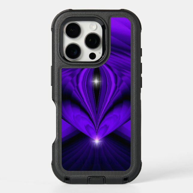 Purple Flower Rainbow Dreams , Two Stars Otterbox iPhone Case (Back)