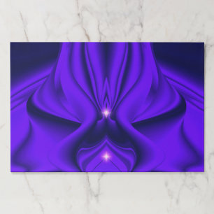 Purple Flower Rainbow Dreams Two Stars Paper Pad