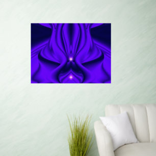 Purple Flower Rainbow Dreams Two Stars Wall Decal