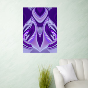 Purple Flower Rainbow Dreams Wall Decal