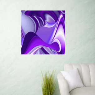 Purple Flower Rainbow Dreams Wall Decal