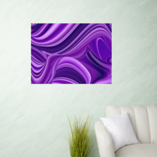 Purple Flower Rainbow Dreams Wall Decal