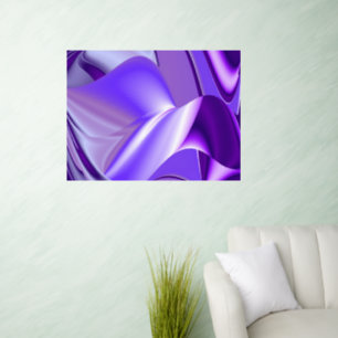 Purple Flower Rainbow Dreams Wall Decal