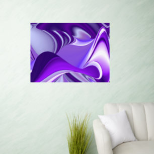 Purple Flower Rainbow Dreams Wall Decal