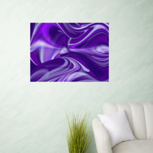 Purple Flower Rainbow Dreams Wall Decal