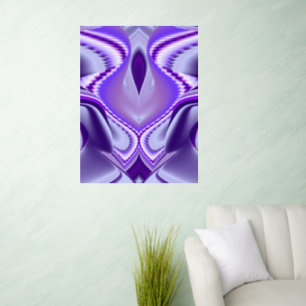 Purple Flower Rainbow Dreams Wall Decal