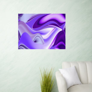 Purple Flower Rainbow Dreams Wall Decal