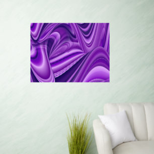 Purple Flower Rainbow Dreams Wall Decal