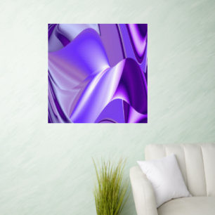 Purple Flower Rainbow Dreams Wall Decal