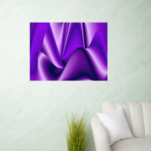 Purple Flower Rainbow Dreams Wall Decal