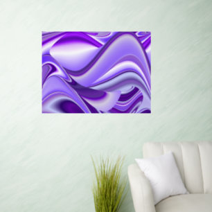 Purple Flower Rainbow Dreams Wall Decal