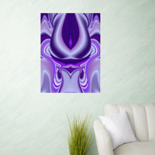 Purple Flower Rainbow Dreams Wall Decal