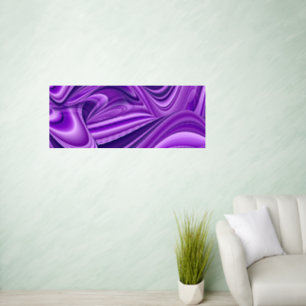 Purple Flower Rainbow Dreams Wall Decal