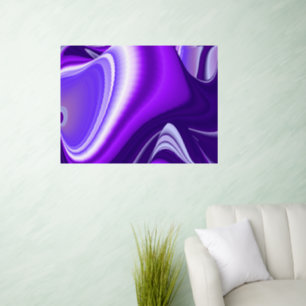 Purple Flower Rainbow Dreams Wall Decal
