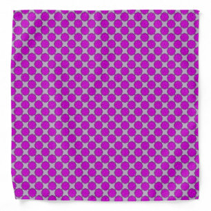 Purple Flower Ribbon by Kenneth Yoncich Bandana