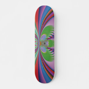 Purple Flower Skateboard Deck