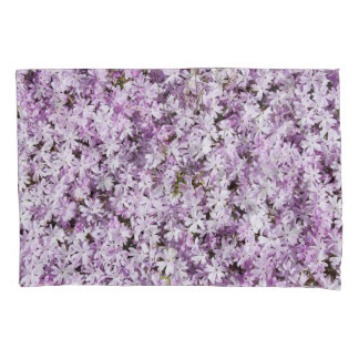 Purple flower, summer freshness backdrop. pillow case