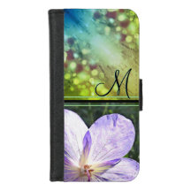 Purple Flower Sunshine (monogram)