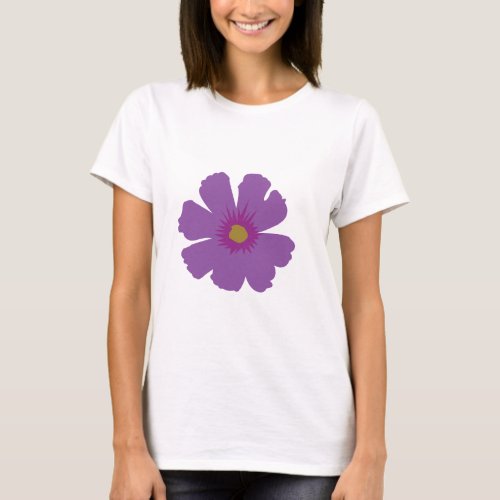 Purple Flower  T_Shirt