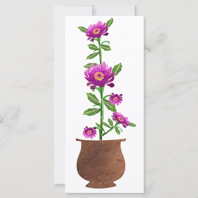 Purple Flowers (Front)