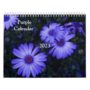 Purple Flowers-2023 Calendar