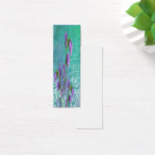 Purple Flowers and Musical Notes Bookmark (Desk)